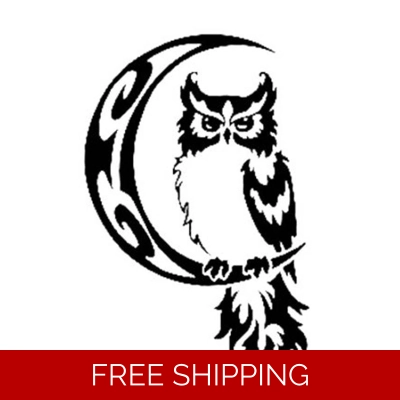 Owl moon Die Cut Vinyl Decal sticker Owl moon Die Cut Vinyl Decal sticker